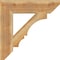 Ekena Millwork Balboa Slat Rough Sawn Bracket, Western Red Cedar, 6"W x 28"D x 28"H BKT06X28X28BOA06RWR - alternate 4